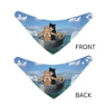thumbnail image 3 of Sikiie Two Brave Cats Are Floating On The Sea Iceberg Dog Bandanas-Dog Scarf Bib Kerchief Breed for Dogs and Small for Pets Gift-Large, 3 of 5