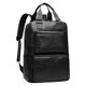thumbnail image 2 of Mochila para portátil, regalos, mochila de PU para el día a día, para la universidad, negocios, senderismo, fin de semana, para hombres y mujeres. Negro, 2 of 9