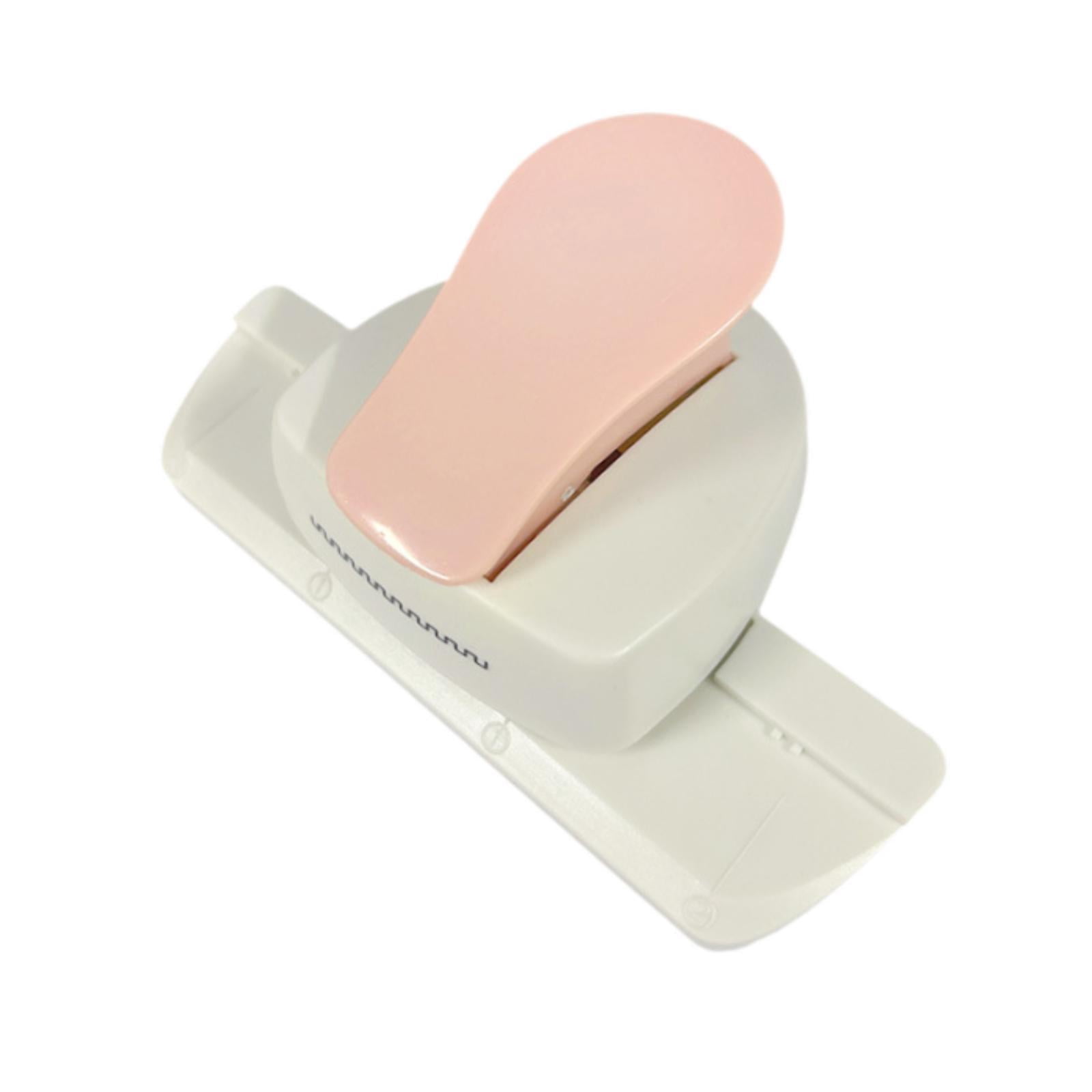 FVDPWYE Paper Border Punch Decorative Border Gifts Card Puncher Supplies Lightweight Punch Press Paper Punches for DIY Greeting Cards Pink
