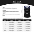 thumbnail image 3 of Balery Black Blue Glitter Sparkles Camiseta sin mangas estampada ligera para mujer, tops de entrenamiento sin mangas, camisetas de yoga transpirables de secado rápido.-Medium, 3 of 4
