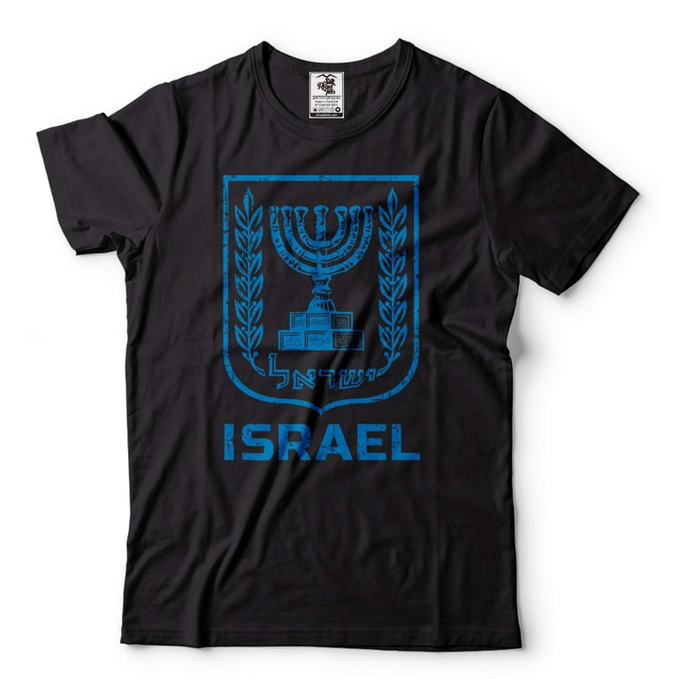 Hanukkah Menorah Shirt Israeli Jewish Holiday Tee photo 2