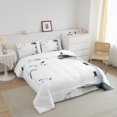 thumbnail image 3 of Erosebridal Watercolor Nautical Lighthouse Bedding Twin Comforter Set, Seagull Bird Down Comforter, Reversible 2 Pieces, 3 of 8