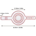 thumbnail image 3 of Heliisoer Silicone Bread Sling Non Stick 2 PCS Easy Clean Reusable Silicone Bread Baking Mat With Long Handles Easy To Transfer Sourdough Bread, 3 of 7