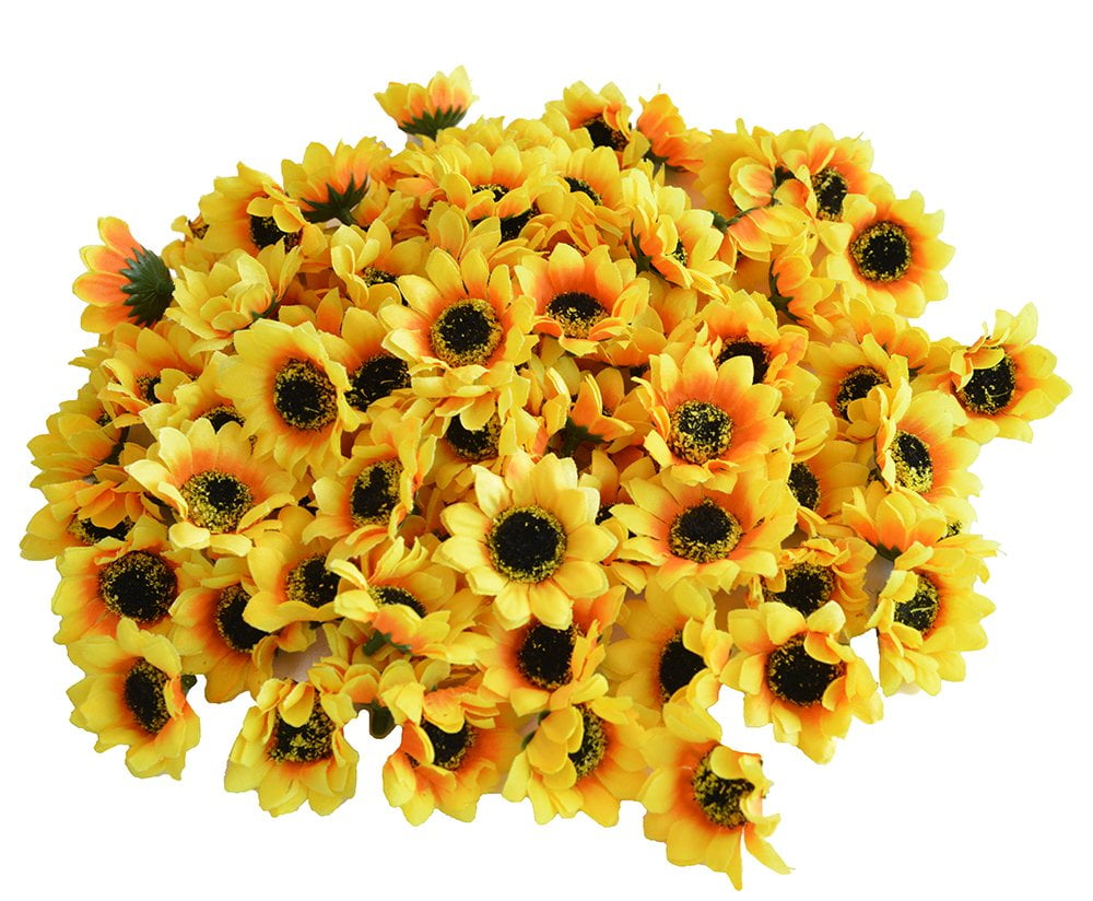 KABITA Artificial Silk Flowers Sunflower for Home Decoration Yellow Big Fake Fabric Flower Heads Wedding Bouquet Small Flowers Decor HKO-9811 KABITA Artificial Silk Flowers Sunflower for Home Decoration Yellow Big Fake Fabric Flower Heads Wedding Bouquet Small Flowers Decor HKO-9811