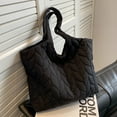 thumbnail image 4 of Bolsa acolchados para mujer con asa superior de moda Nylon Elegante para el trabajo (Negro) Sywqhk Para Estrenar, 4 of 9