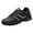 Black, variant on WEAIXIMIUNG Leather High Top Sneakers Men Men Casual Leather Night Reflective Travel Running Plus Size Sneakers Casual Shoes