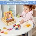 thumbnail image 2 of Juguete de alimentación de madera XPIY para cortar frutas y verduras para niños pequeños, 2 of 6