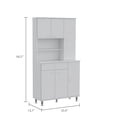 thumbnail image 5 of CoSoTower 1-Shelf 1-Drawer Pantry Cabinet White, 5 of 7