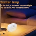 thumbnail image 4 of Motion Sensor Night Light Battery Powered Warm Orange Light For Bedroom Bathroom Closet Staircase Hallway 1 Pack, 4 of 6