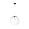 thumbnail image 3 of Baxter 1 Light Black Pendant With Clear Glass, 3 of 3