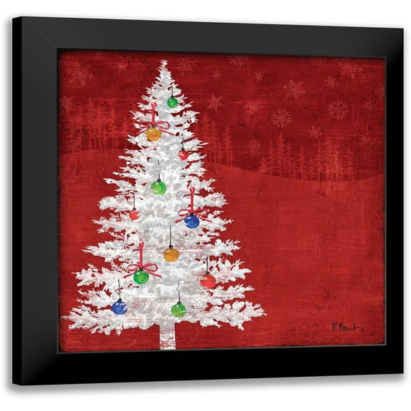 Brent, Paul 12x12 Black Modern Framed Museum Art Print Titled - Woodland Holiday V