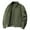 Green, variant on TJAZFJPA Casual Jackets for Men Big and Tall Male Washed Spring and Autumn Thin Standing Collar Pocket Jacket Jacket Canvas Jacket Lightweight Jacket Men Casual