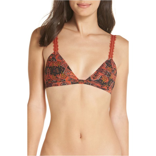 Free People Hazel Bralette para mujer, naranja, XS Free People Bralette