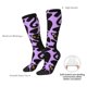 thumbnail image 4 of Fotbe Cartoon Black Cats Calcetas Divertidas Estampadas para Hombre y Mujer, Calcetas de Algodón hasta la Rodilla para Caminar, Correr, Enfermería y Embarazo, 4 of 6