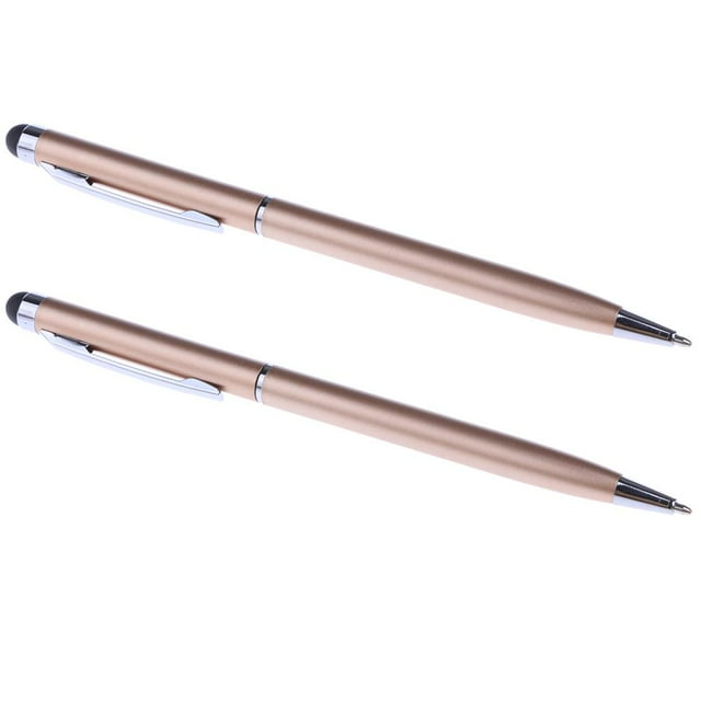 2x Lápiz Capacitivo De Lápiz Con Lápiz Para El Teléfono De Computadora Portátil-oro shamjiam Lápiz óptico capacitivo