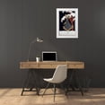 thumbnail image 3 of Vintage Apple Collection 23x32 White Modern Wood Framed Museum Art Print Titled - Barbier Dress, 3 of 4