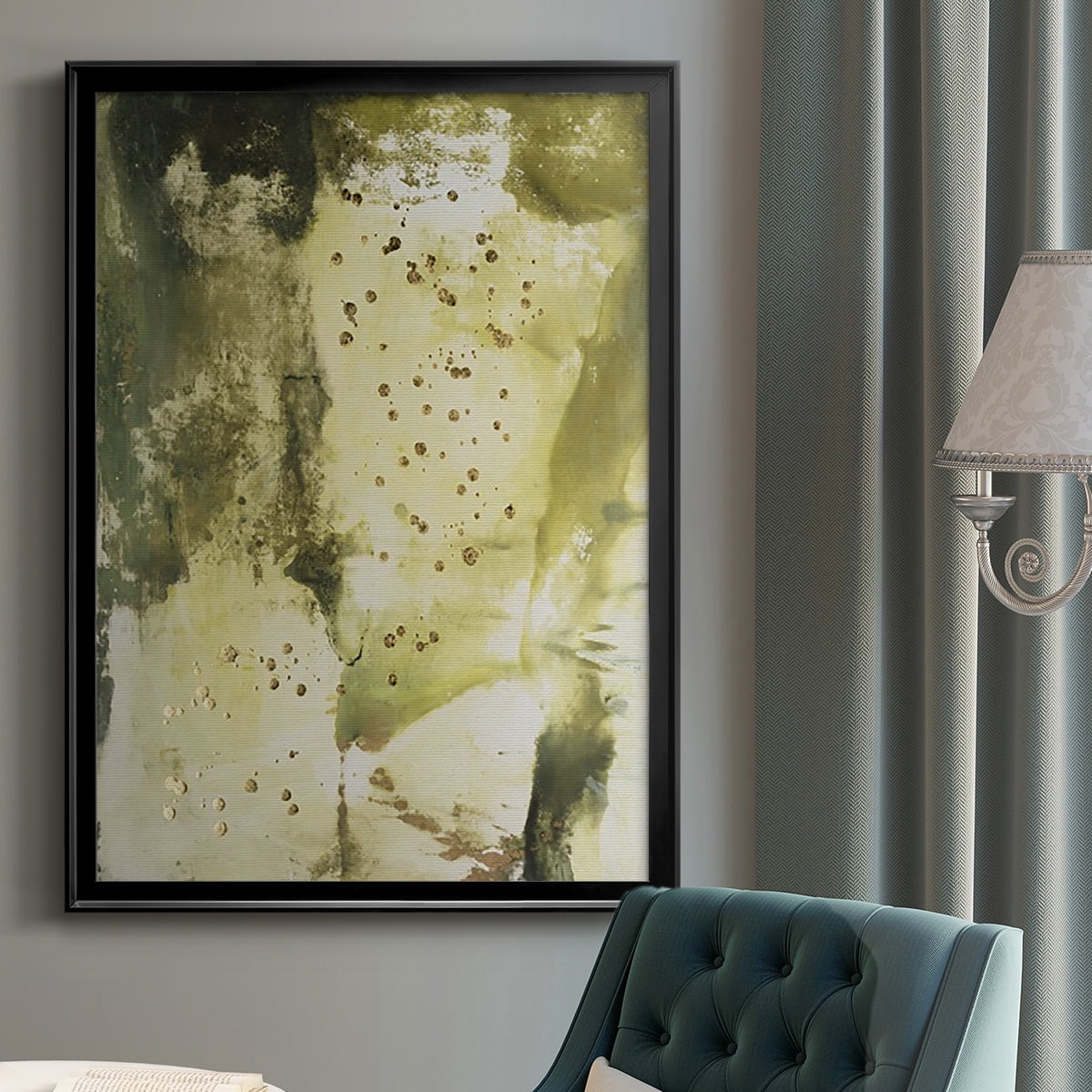 Canyon Diptych II Premium Framed Print, in Gold, Black, or Silver - Ready to Hang