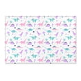 thumbnail image 2 of Dino Grrrl Nursery Rug, 2 of 5