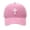 Pink, variant on Men's Baseball Caps qinhaie Washed Cotton Embroidered Adjustable Casual Cap, Suitable for Daily Wear and Outdoor Activities Pink Beach Hats One Size