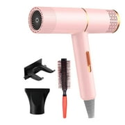 Kyusrd Summer All Home Savings!Sèche-cheveux Séchoir à cheveux haute puissance Maison Sèche- cheveux Peigne à vent chaud Salon de coiffure Peigne de blowing