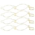 thumbnail image 1 of CRILSTYLEO 4 Pcs Mason Jar Rings Stainless Steel Sealing Tools for Home Canning, 1 of 7