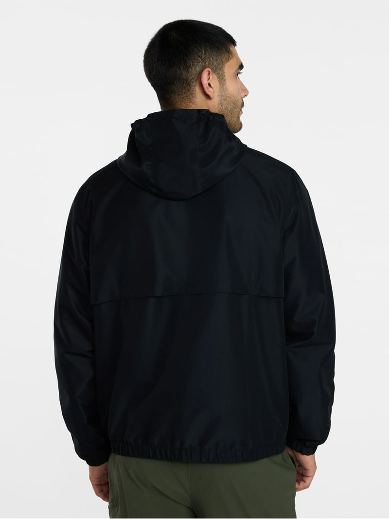 Ozark Trail Men's and Big Men's Vented Windbreaker Jacket, Sizes S