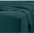 thumbnail image 2 of Fitted Sheet 800 Thread Count 100% Egyptian Cotton 1-Piece Cal King Size (72" x 84") Inch, 100% Long Staple Cotton Fitted Sheets, Bed Fitted Sheet fit Upto 18" Deep Pocket - Teal Solid, 2 of 5