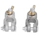 thumbnail image 4 of Conector positivo y negativo, 2 piezas de abrazaderas de terminal de batería, clip de terminal de batería, conector de batería de automóvil, características mejoradas, 4 of 9