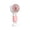 Pink, variant on 2-in-1 USB Rechargeable Handheld Mini Fan with Detachable Base & Phone Holder, 3 Speed 300mAh Quiet Pocket Portable Fan for Travel Camping Office Summer Gift