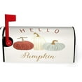 thumbnail image 2 of Mailbox Covers Pumpkin Thanksgiving Fall Magnetic Letter Post Box Cover Standard Size 25.5 x 21 Inch Garden Yard Home Decorative, 2 of 6