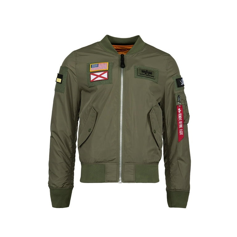 Alpha Industries Men's L-2B Flex Flight Jacket, Light Alpha Industries Men's L-2B Flex Flight Jacket, Light