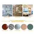 thumbnail image 4 of OULII Porte-Serviettes de Salle de Bain Anneau Rond Noir pour Lavabo 1Ensemble, 4 of 7