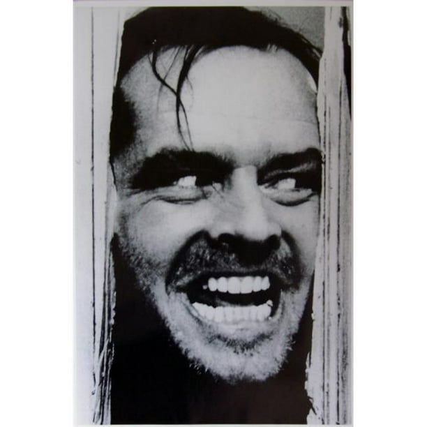The Shining Heres Johnny Poster Print, 24 x 36 - Walmart.com - Walmart.com