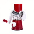 thumbnail image 3 of 1 Set, 4in1, Vegetable Slicer, Multifunctional Fruit Slicer, Manual Food Grater, Vegetable Grater, Rotary Cutter, Potato Grater, Household Potato Chopper, Vegetable Grinders, Kitchen Stuff, Kitchen G, 3 of 5