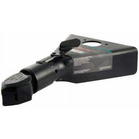 CURT 25217 Black A-Frame Trailer Coupler, 2-Inch Hitch Ball, 7,000 lbs