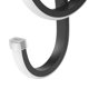 thumbnail image 4 of Lámpara de pared LED simple Nota musical en forma de mesita de noche Decoración moderna de luz de noche en espiral Ehuebsd Para estrenar, 4 of 9