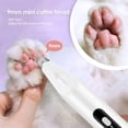 thumbnail image 2 of EXLEAF 2026 New Dog Paw Trimmer with Led Light & Uv Light,Dog Grooming Clippers Cats Hair Paw Trimmer for Cat Dog,Rechargeable Low Noise Electric Shaver Clippers for Trimming Hair Around Paws Eyes, 2 of 7