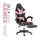 thumbnail image 5 of Silla Gamer Ergonomica de Escritorio Reclinable Ajustable Rosa Onof SG-5907, 5 of 8
