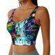 thumbnail image 2 of Balery New York City Sujetadores deportivos con espalda cruzada para mujer, acolchados, sin costuras, de alto impacto, ideales para yoga, gimnasio, entrenamiento y fitness.-XX-Large, 2 of 8