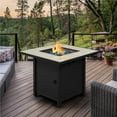 thumbnail image 2 of Yaheetech  30" Outdoor Propane Fire Pit  with Ceramic Tabletop, 2 of 5