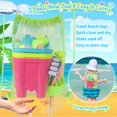 thumbnail image 3 of Castillo de arena Kubusfly de Beach Toys con 3 cubos, 4 palas y bolsa, 3 of 6