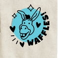thumbnail image 3 of Shrek - Waffles Donkey - Toddler & Youth Crewneck Fleece Sweatshirt, 3 of 5
