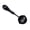 Black, variant on Purple Purple Dual Outlet Non Stick Wax Melting Spoon With Wooden Handle For Envelope Sealing Invitations Metal Craft
