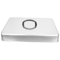ELAYARD  Heavy Duty Cooking Cover Rectangular Steaming Silver 1Pack