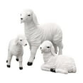 thumbnail image 2 of Sheep Figurine Crafts Resin Home Decor, Goat Garden Ornament For Villa Courtyard Horticulture, Decorative Animal Statue For Lawn Patio Balcony Outdoor Landscape Display, 2 of 6