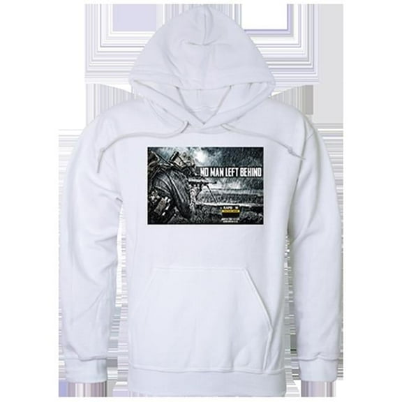 No Men Left Graphic Pullover Sweatshirt, White - 2XL