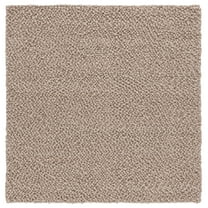 SAFAVIEH Natura Mackenzie Distressed Area Rug, Taupe, 6' x 6' Square