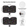 thumbnail image 3 of Disketp Windshield Sun Shade, Car Sun Shade For Front Window I Love You Mom Sunshades Sun Visor Protector Blocks Uv Rays Foldable, 3 of 9