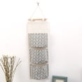 thumbnail image 1 of Home Textile Storage Clearance 3 Grids Wall Hanging Storage Bag Organizer Toys Container Decor Pocket Pouch, Home Textile Home Textile Storage, 1 of 4