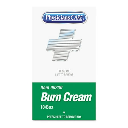 PhysiciansCare by First Aid Only XPRESS First Aid Kit Refill, Burn Cream, 10/box